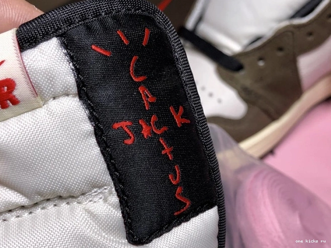 Rep Onekick CD4487 'Mocha' Jordan Scott Retro OG High x 1 100 - Air Travis 0816
